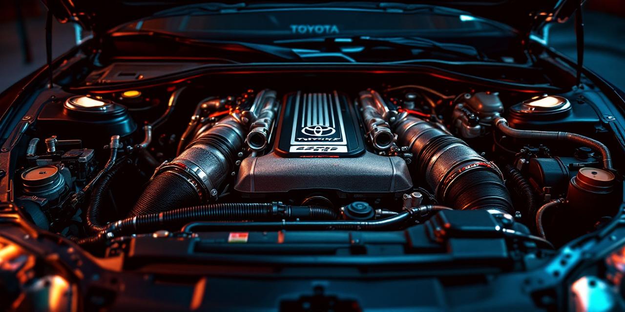 Moteur 2JZ-GTE biturbo de la Toyota Supra MKIV
