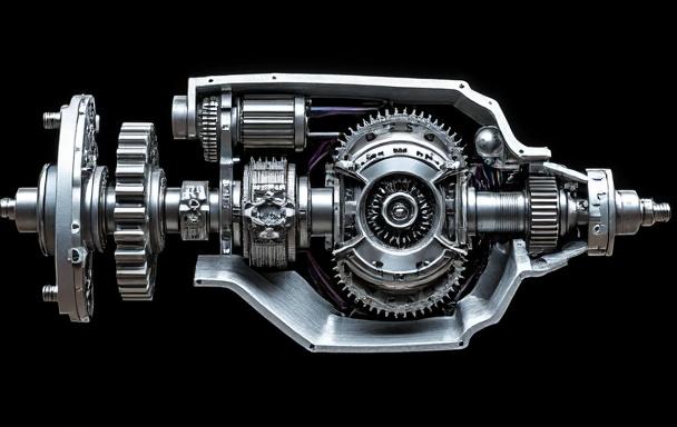 Différentiel LSD mécanique cutaway — Driver's Lab